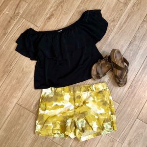 Ann Taylor LOFT Beautiful Linen Blend Shorts Sz.10